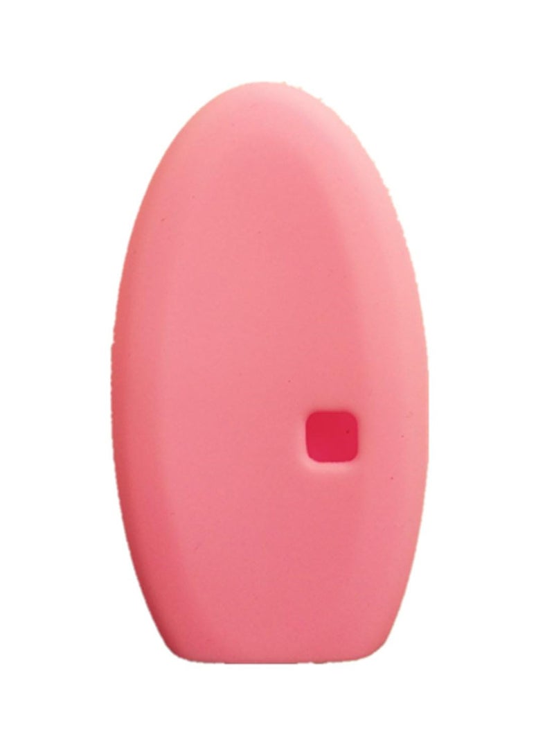 KAWIHEN Silicone Key Fob Cover Fit for Nissan 5 Button Nissan 350Z 370Z Altima Armada GT-R Leaf Pathfinder Rogue Sentra Maxima Murano Versa CWTWB1U840 285E3-3SG0D (Pink) - Image 2